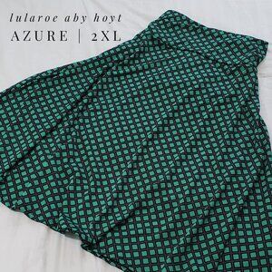 New With Tags LuLaRoe Azure Skirt 2XL